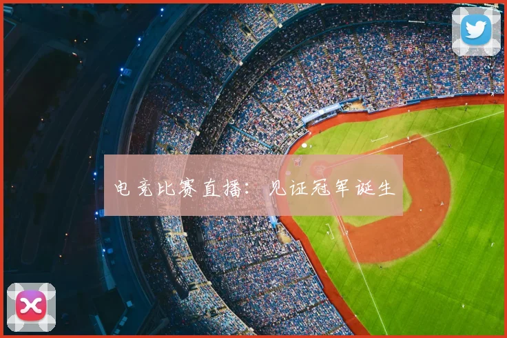 电竞比赛直播：见证冠军诞生